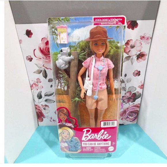 Barbie Toys Barbie Zoologist You Can Be Anything Doll 5 With Kuala